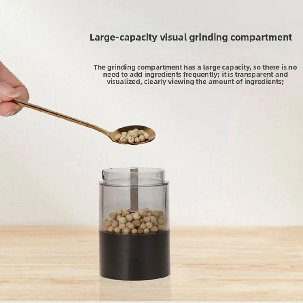 Large Capacity Electric Spices Grinder Ceramic Core Grinding Bottle Kitchen Grinding Tool  Cooking