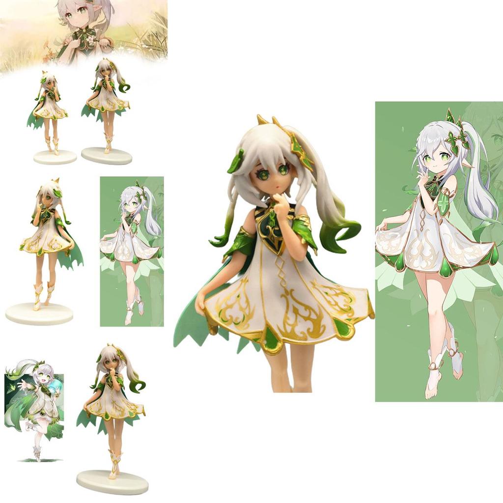 Original Genshin Impact Nasi Da Grass God Figure 17cm Decorate Your Room Or Office With This Pvc Collectible