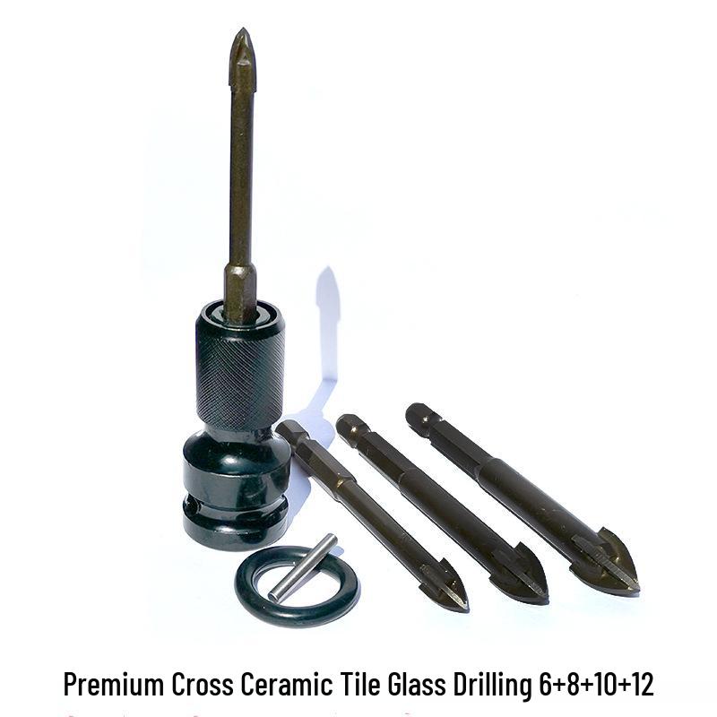 Electric Wrench To Drill Chuck Adapter: Pneumatic Screwdriver & Air Gun Conversion Tool