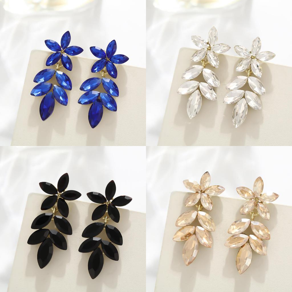Elegant Alloy Drop Earrings With Irregular Shapes For Birthday And Event Wear