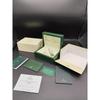 Rolex Datejust Box 31.00.64 Green Wave W/ 16000 Booklet Vintage Watch Case 1980s
