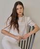 Peullobeu Sheer Set Up Blouse_Wh