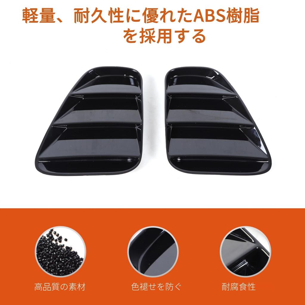 Sauicemy Kompatibel mit Fiat 500 2016-Aktuell Rückleuchten-Dekorationspanel