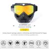 Outdoor Cycling Goggles Windproof Ski Snowboard Snowmobile Face Mask Goggles
