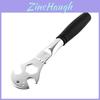 Bicycle Pedal Wrench With High Carbon Steel Handle For Bike Repair And Maintenance