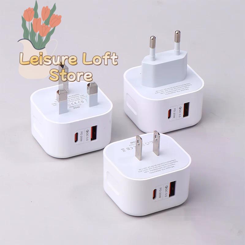 Dual Port USB-C PPS Charger 100W - Compact GaN Fast Charger for Laptops & Phones, Worldwide Plug Compatibility