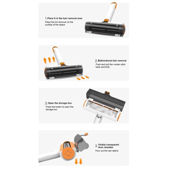 Kartáč na odstraňování chlupů domácích mazlíčků Obousměrný design Pohodlný nástroj na odstraňování chlupů domácích mazlíčků Opakovaně použitelný Se zaoblenými rohy Kartáč pro domácí mazlíčky