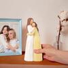 Hot-selling mother son daughter character statue warm family home decoration mother's day women's day gift