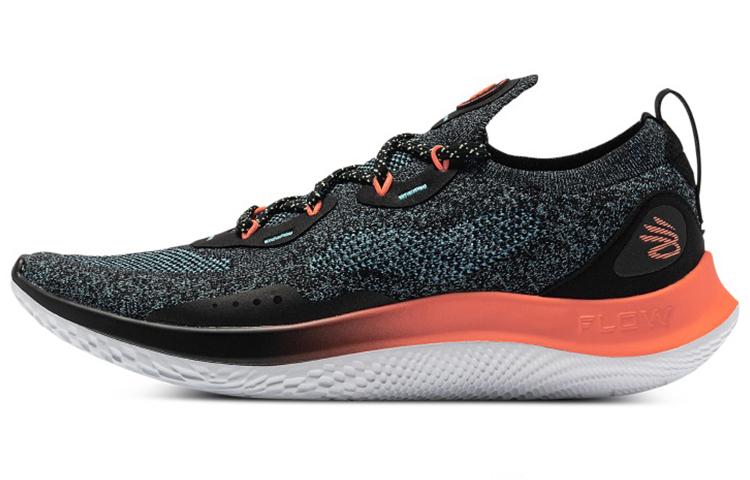 Under Armour Curry Flow Go Black Fresco Blue 3025878-001 37.5