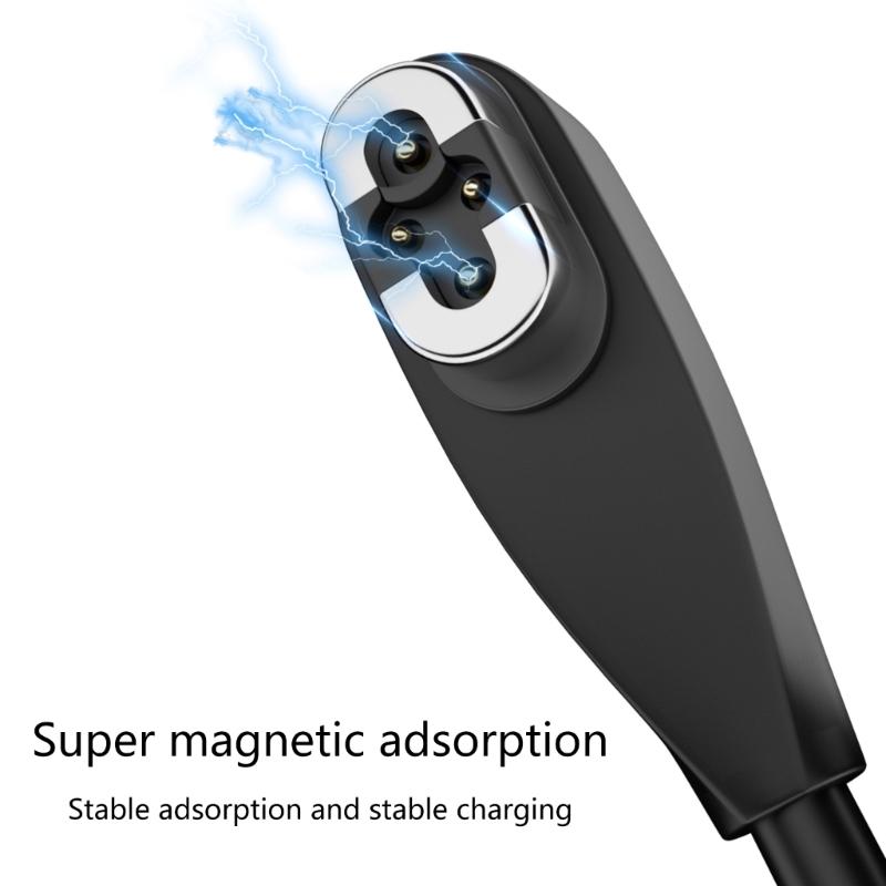 Magnetic Charging Cable 4Pin Connection Line for S710 Earphone Type C or USB Connectors Charger Cord