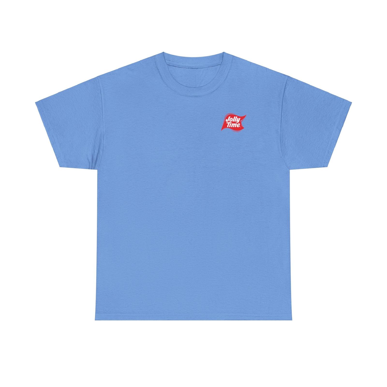 Popcorn Company Logo T-Shirt Mens Womens Tees Top Tee, Jolly Time T-Shirt Mens Womens Tees Top, Unisex Cotton Shirt, M