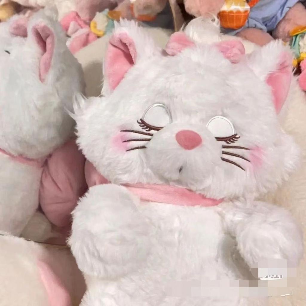 Disney 28 cm cartoon Marie Cat Plush Toys Disney cute Soft Stuffed Dolls Animal Pillow For Kids Gift