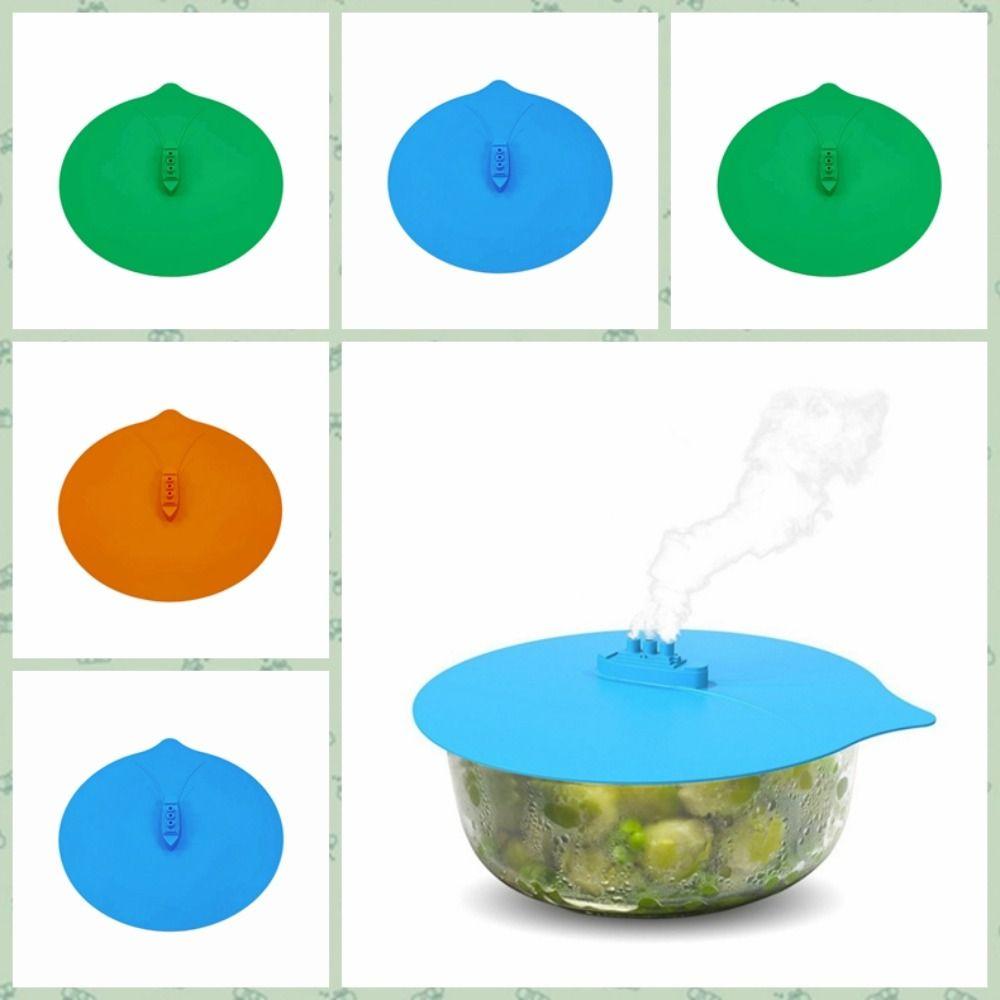 

Universal Steam Chimney Bowl Cover Reusable Splatter Cover Durable Steam Ship Pot Lids Pans