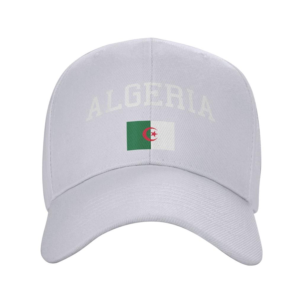 Algerian Flag Baseball Cap  Fashion Unisex Men Trucker Hat Breathable Print Tennis Skate Baseball Caps Birthday Gift
