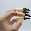 10Pcs/Set Scary Halloween Fake Fingers Ghost Ghost Claw Prop Zombie Witch Finger Set  Costume Party