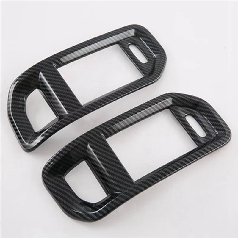 Car Interior Replacement Parts Accessories trument Desk Side Air Vent Trim Cover For Dodge RAM Trucks 1500 TRX