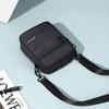 GOLF Casual Crossbody Bag, Lightweight Phone Pouch, Water-Resistant Sport Bag, Black