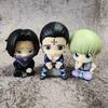 9CM Hunter Version Anime Action Figure Chrollo Lucilfer/Kurapika Figurine Collection Decoration Model Toys Dolls Q PVC X Poseable Articulated Scale