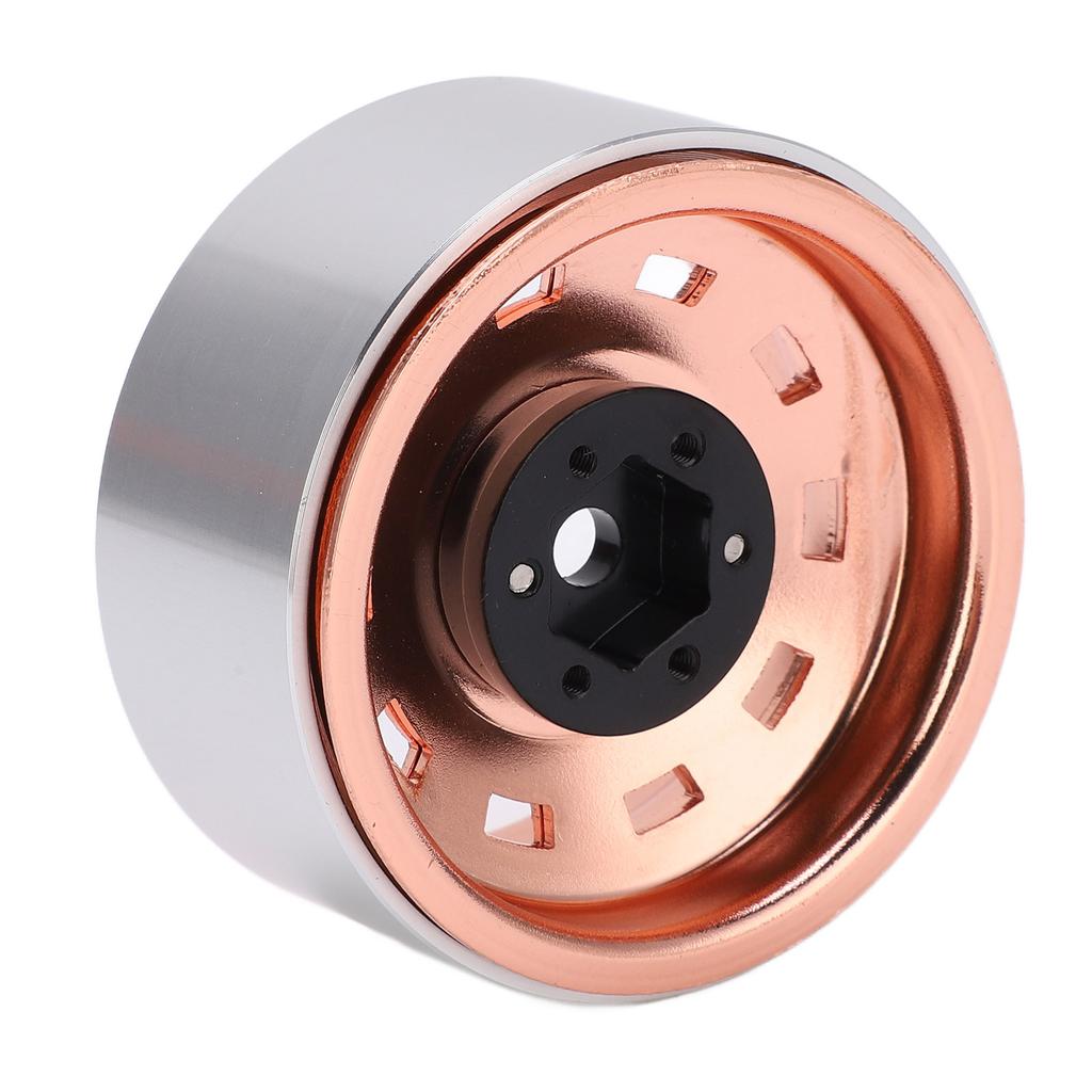 4pcs Metal 1.9 Inch Wheel S 10 Hole Hub for SCX10 1/10 RC Climbing Car