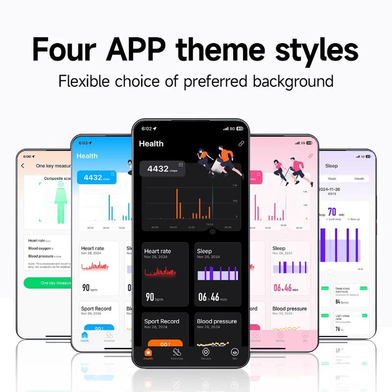 New Sport Fitness Tracker Smart Watch Men Women Smart Bracelet Sports Band Heart Rate Blood Pressure Monitor Waterproof Multifunction Watches