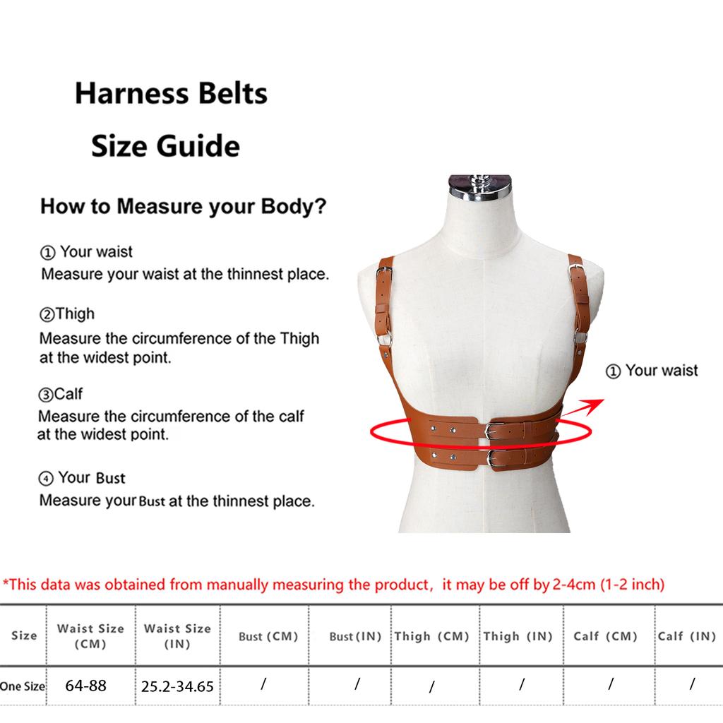 Women Trend Punk Belt Corset Belt Wear Belt Female Street Style Corset Top Decorative Harness Straps Clothing Leather Corset
