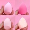 4 stk Beauty Egg Makeup Svamp Makeup Puff Sett Foundation Sponge Puff våt og tørr sminkeverktøy