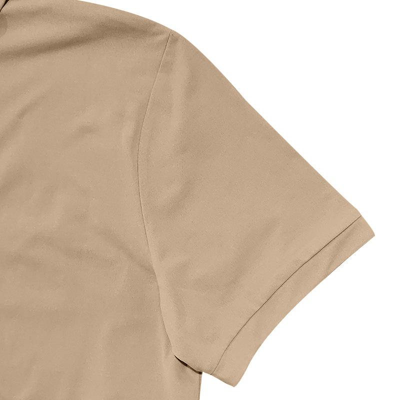 Casual Summer Men T Shirt Slim Gentleman Polo Shirt Short Sleeve