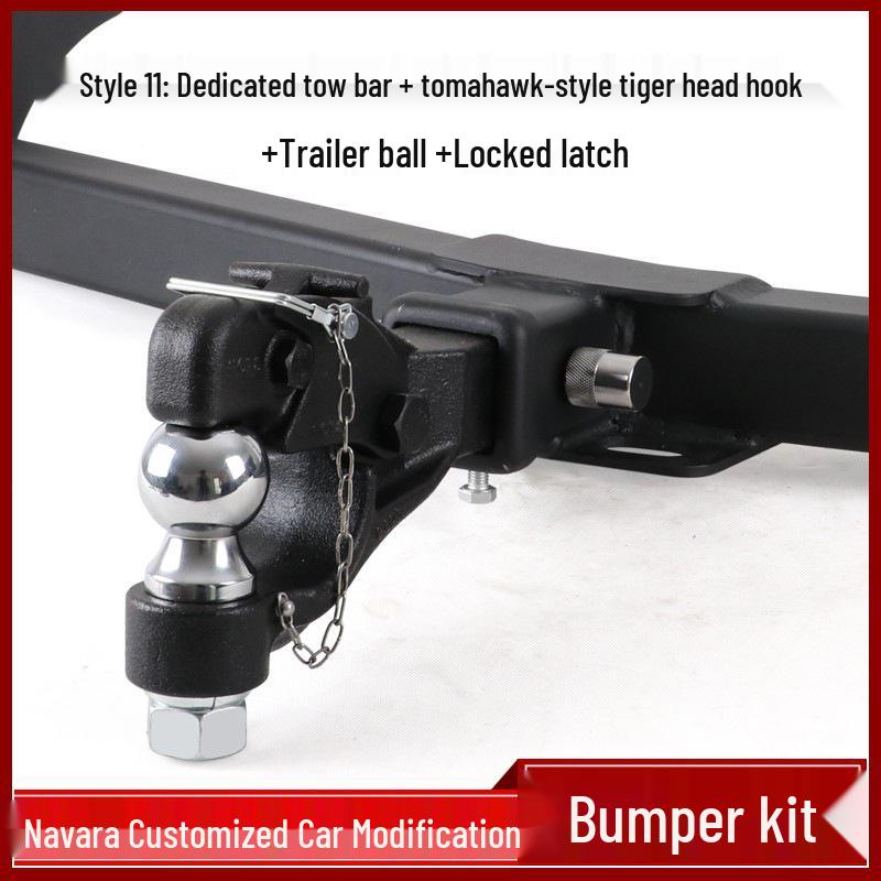 Compatible with Nissan Navara Riqie: Modified Trailer Hitch & Tow Hook Accessories