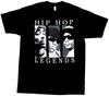 T-shirt LÉGENDES HIP HOP Tupac Biggie EazyE Adulte Homme S-2XL Noir Nouveau T-shirt Unisexe