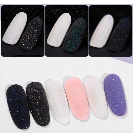 Safe Nail Powder Glitter Mini Non-Floating