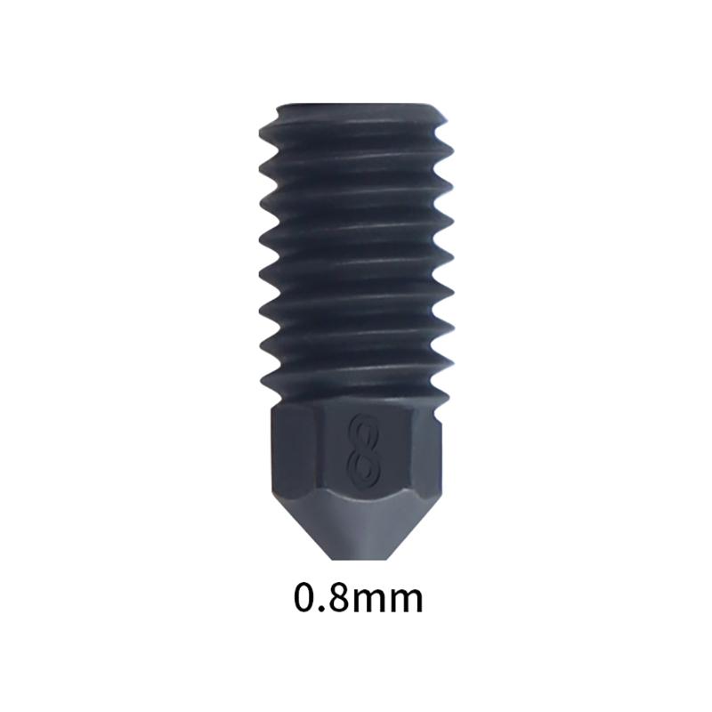 Düsen für Bambu Lab A1 / A1 Mini Düse 0,2 0,4 0,6 0,8 mm Gehärtete Stahl Düse für Bambulab A1 Upgrade Hotend Kit 3D-Drucker