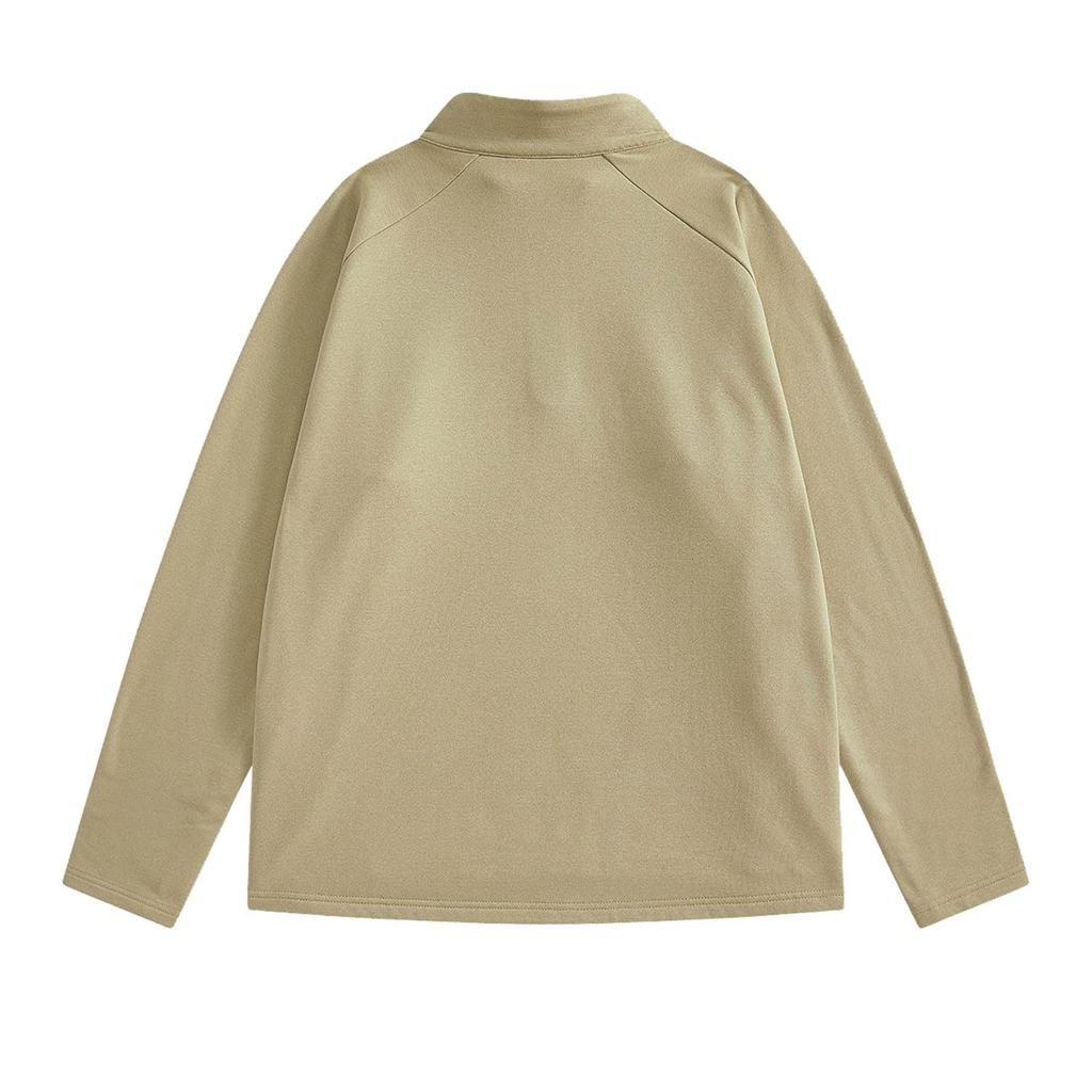 Kelme Long Sleeve Loose Shirt Men's Sportswear, Stylish, Fit, Casual, Fall/Winter (Brown, L)