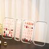 Three-Fold Press-On Transparent Nail Display Rack Plastic Nail Storage Box Press-On Nail Organizer For False Nails Display