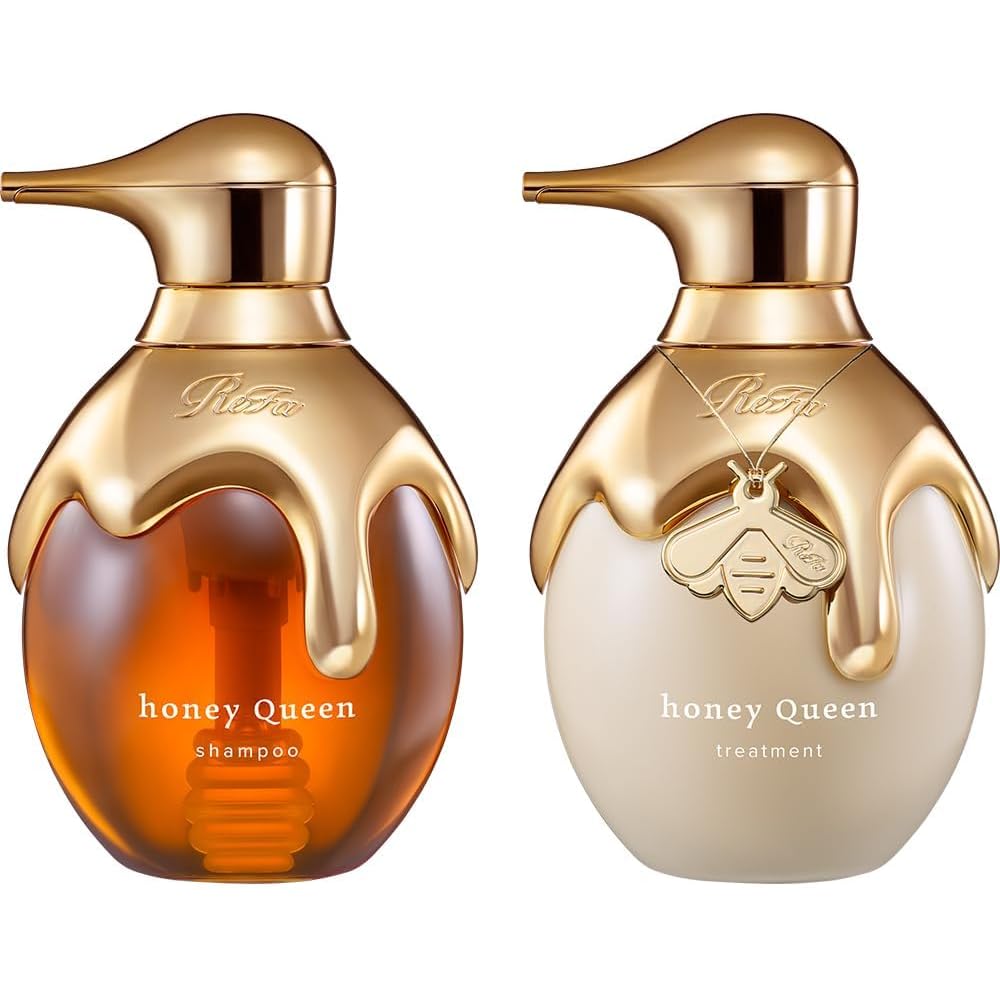ReFa HONEY QUEEN Shampoo and Treatment Set 300ml Moisturizing Nourishing Hair Care