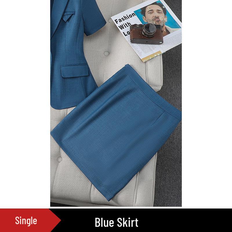 Elegant Women's Slim Fit Business Suit Set for Interviews and Work