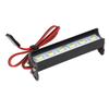 RC LED Light Bar Kit 70mm Aluminum Alloy 6LEDs White Light RC Car Roof Lamp for Redcat for SCX10
