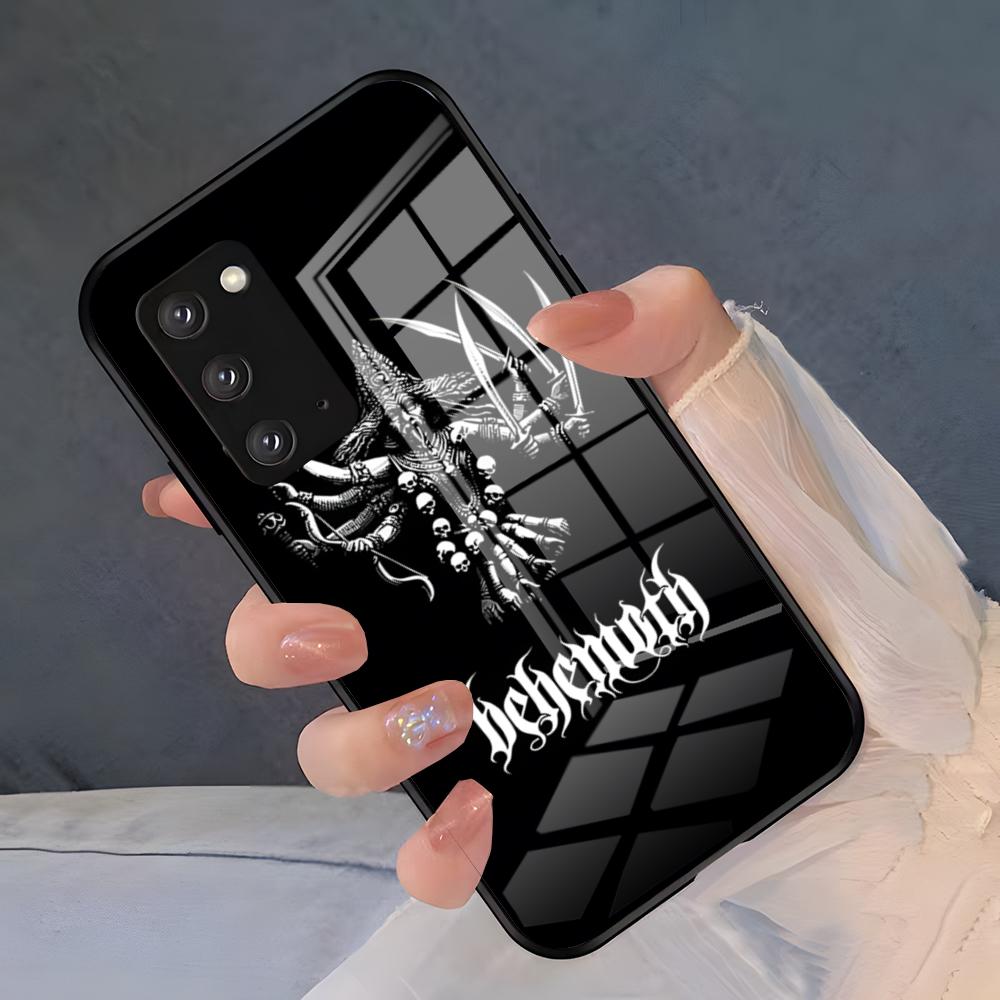 Band Behemoth Phone Case For Samsung A25 A13 A33 5G A54 A36 A35 A56 A52 A14 Shockproof Glass Cover