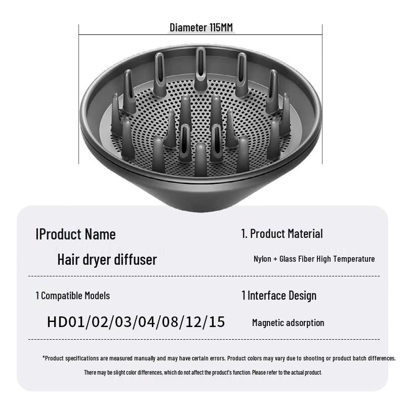 Pupai Hair Dryer Diffuser Nozzle