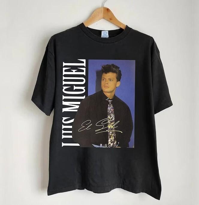HOT Luis Miguel Shirt Luis Miguel Bootleg classic style unisex S-5XL Unisex T-Shirt S