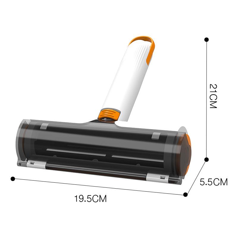 Pet Hair Remover Roller-Cat and Dog Hair Remover for Couch Carpet Clothing Bedding - Portable  Multi-Surface Fur Removal Tool