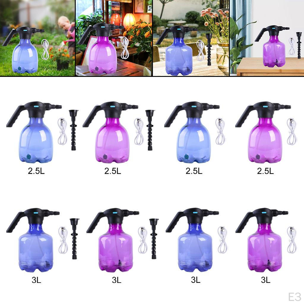 Automatic garden Sprayer, USB Rechargeable Spray Bottle for Gardening, Fertilizing, Household