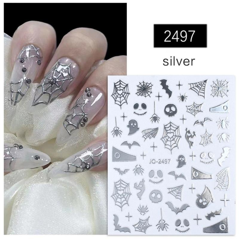Intricate Nail Stickers Versatile Effortless Application and Removal Catering To Nail Enthusiasts and Trendsetters