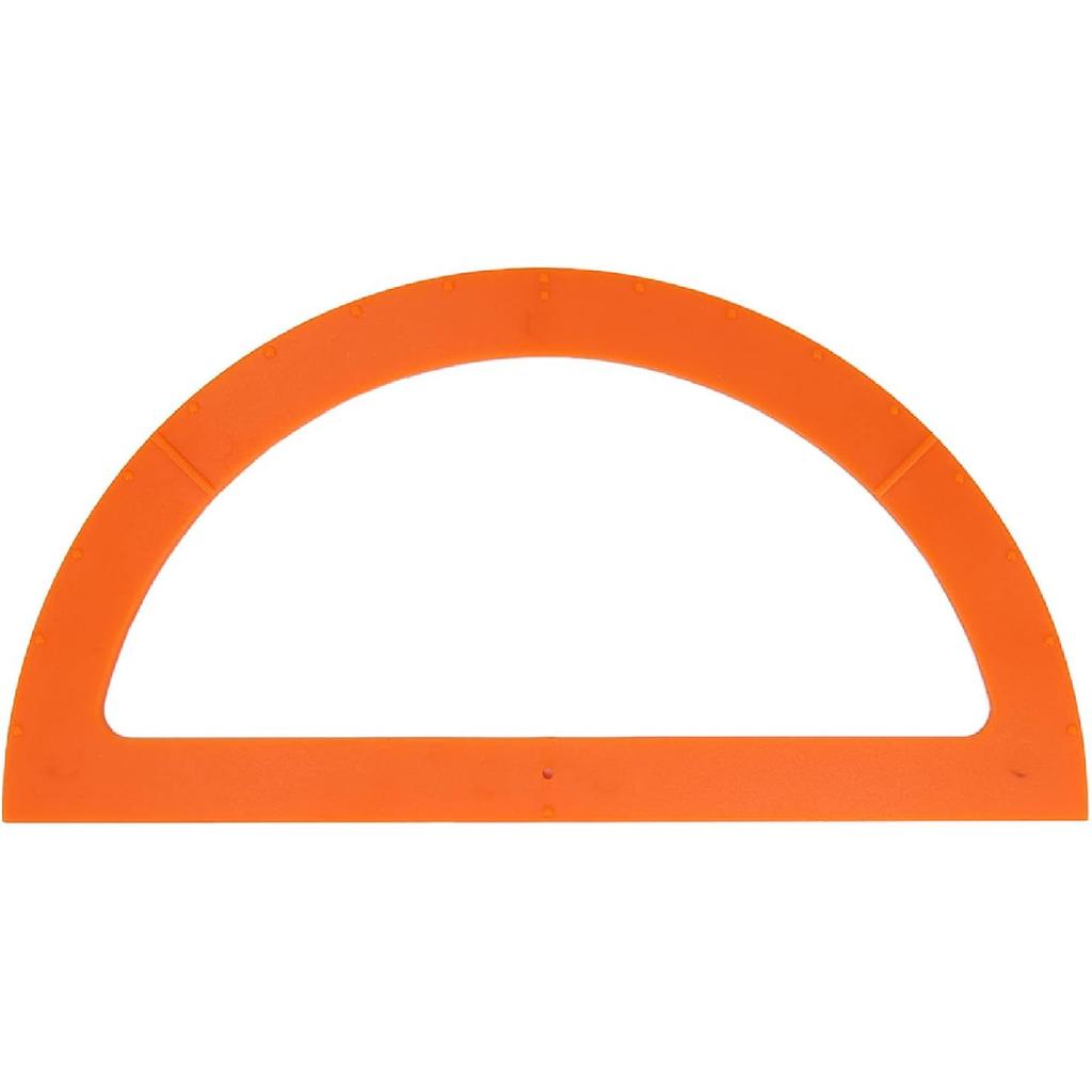 Braille Ruler Set, ABS Durable Blind Geometry Learning Supplies Easily Handheld with A Bump Design Accurate Measuring Triangular Protractor Essential