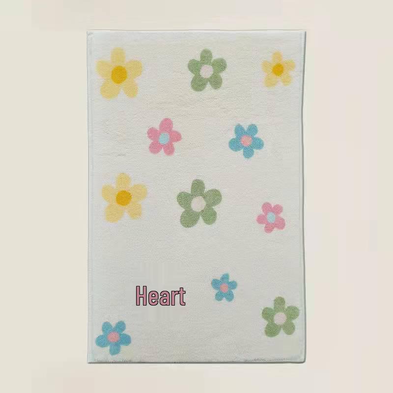Dirt-Resistant Cartoon Rug: Non-Slip, Easy-Care, Large Area Carpet for Living Room & Bedroom