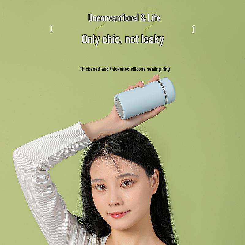 316 Stainless Steel Portable Insulated Cup: Fresh Artistic Design, Compact Pocket Size, Perfect for Students