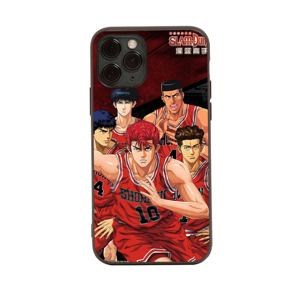 Case for OPPO Reno 8 6 5 Pro Find X3 A17 A3 A31 A38 A40 A53 A54 A55 A74 A76 A78 A77 A80 A94 A95 A96 Lite Black Sofe Cover WI62 Slam Dunk