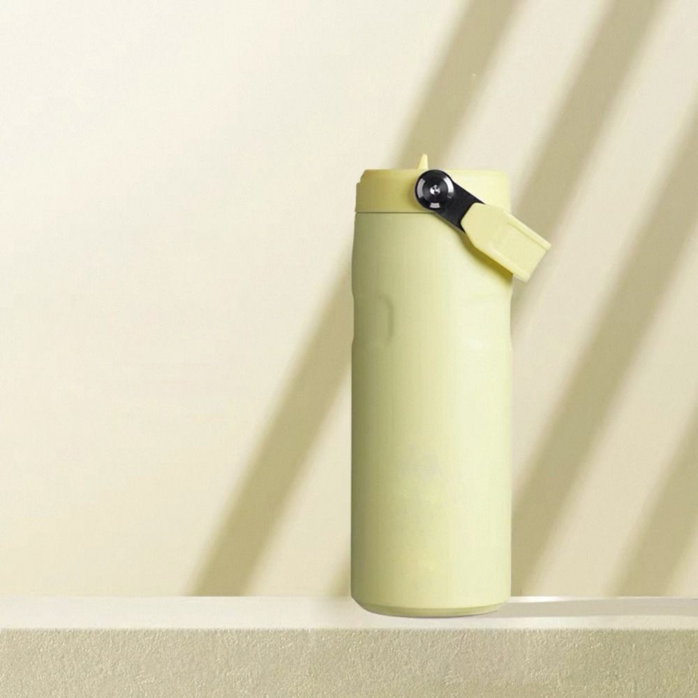 Double-Layer Thermal Cup Leak Proof Vacuum Bottle Tumbler Travel Cup  Gym