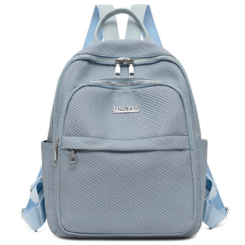 Женский рюкзак большой вместимости, дорожный рюкзак синий