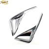 2xChrome Rear Fog Lamp Bumper Light Cover Trim For Toyota C-HR CHR 2018-