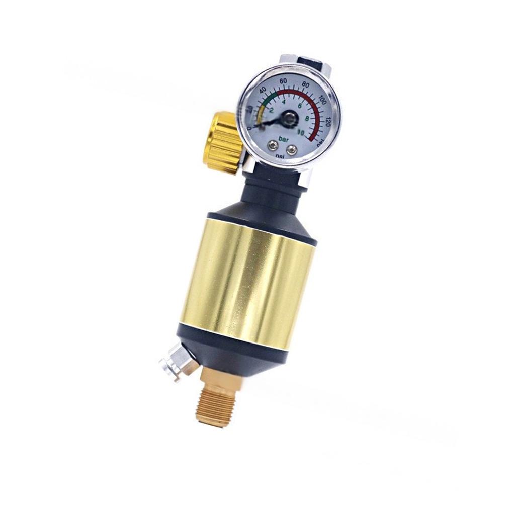Air Regulator Air Filter Spray Gun Air Regulator Gauge Air Spray In-Line Water Trap Filter Paint Spray Gun Regulator